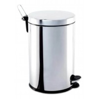 Lixeira Inox C/pedal E Balde 5l Brinox